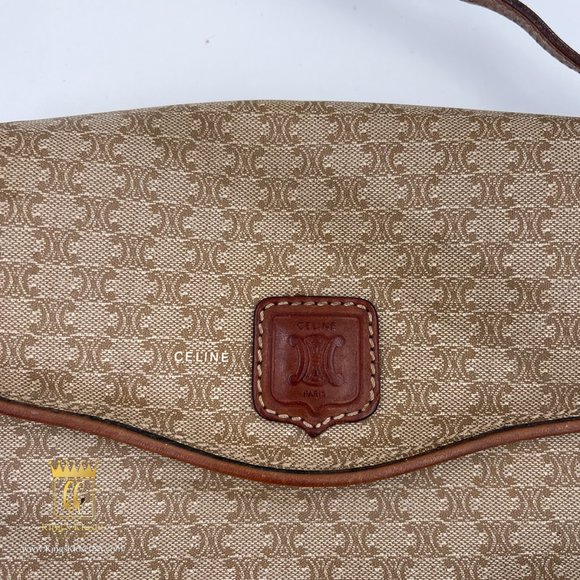 CELINE TRIOMPHE VINTAGE CROSSBODY BAG - Picture 4 of 9